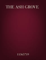 The Ash Grove piano sheet music cover